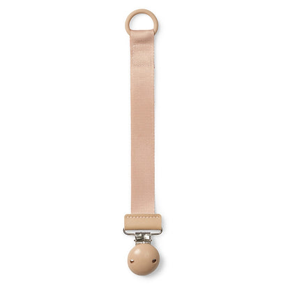 Elodie Pacifier Clip (Blushing Pink Wood)