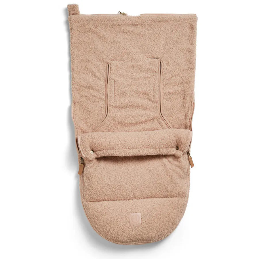 تفاصيل Elodie مقعد السيارة Footmuf Pink Bouclé تفاصيل Elodie مقعد السيارة Footmuf Pink Bouclé