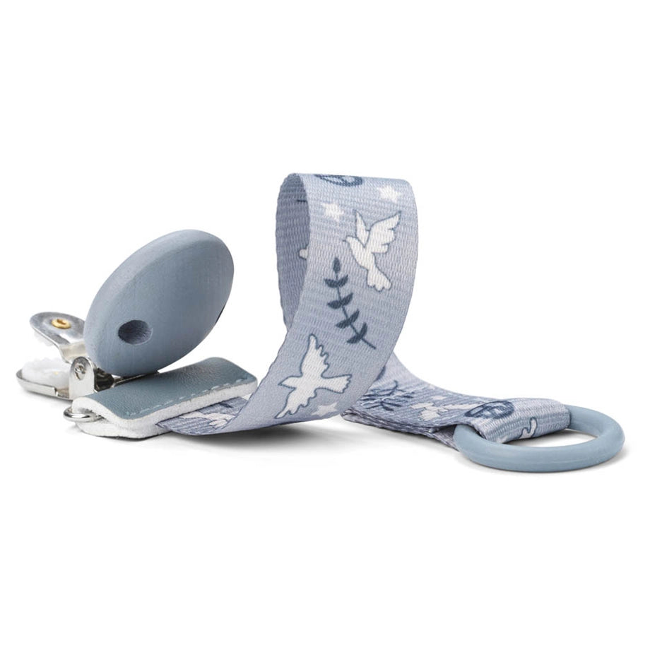 Elodie Pacifier Clip (Free Bird)