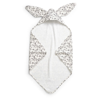 Elodie Hooded Towel (Dalmatian Dots)