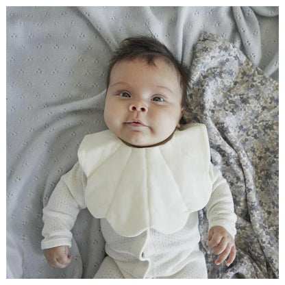 Elodie DryBib (Vanilla White)