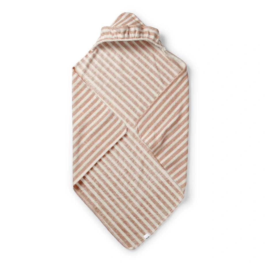 Elodie Hooded Towel (Candy Stripes)