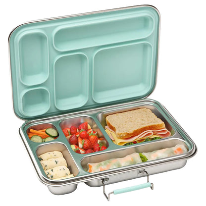 Bonfino Stainless Steel Bento Lunch Box 895ml (Green)