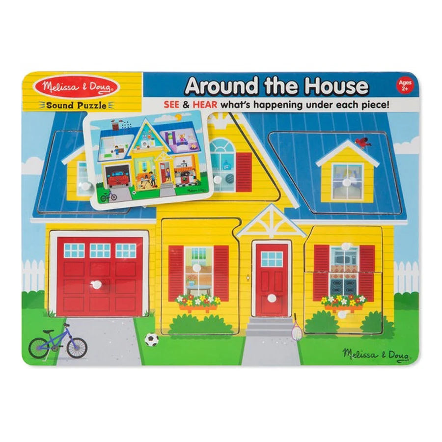 Melissa and Doug Around The House Sound Puzzle
