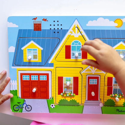 Melissa and Doug Around The House Sound Puzzle