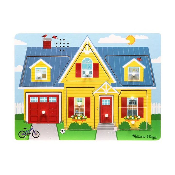 Melissa and Doug Around The House Sound Puzzle