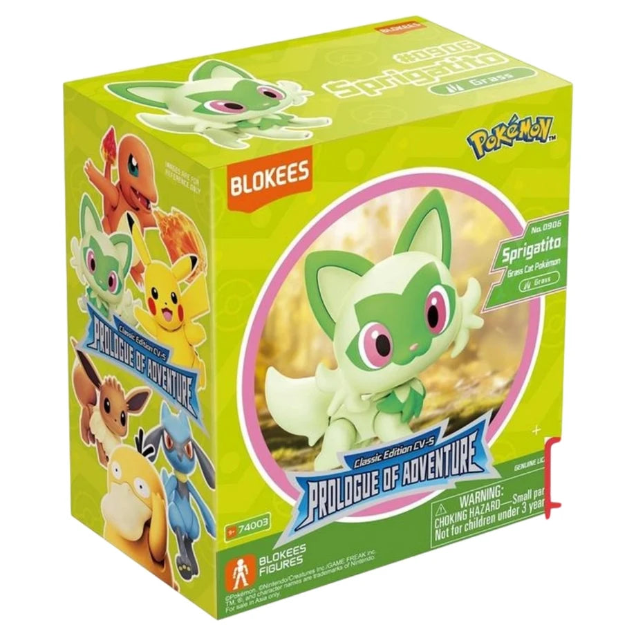 Blokees Pokémon Sprigatito Model Kit Classic Edition CVS