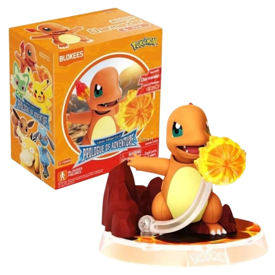 Blokees Pokémon Charmander Model Kit Prologue of Adventure