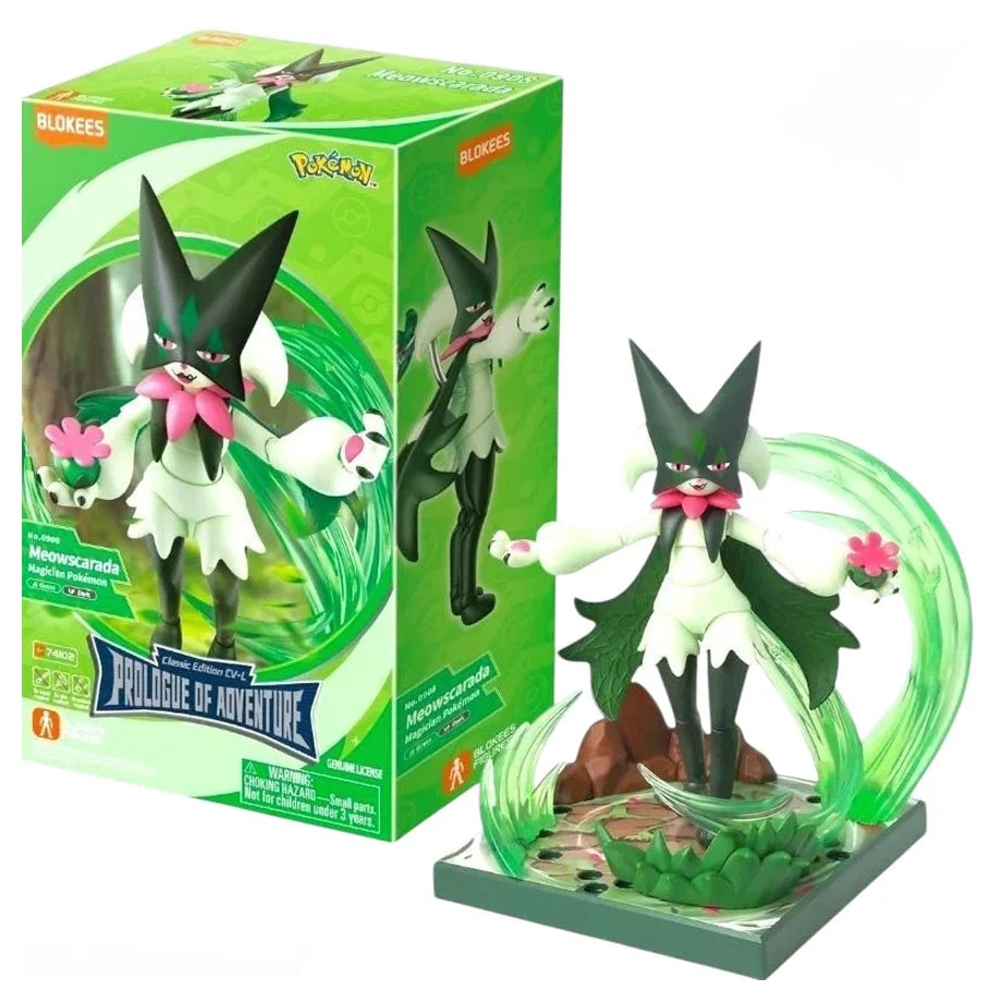 Blokees Pokémon Meowscarada Model Kit Classic Edition