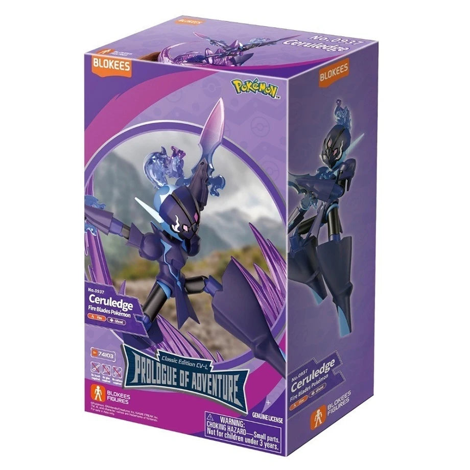 Blokees Pokémon Ceruledge Model Kit Classic Edition