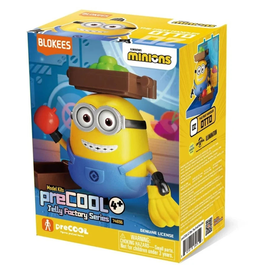 Blokees PreCool Minions Otto Jelly Factory Model Kit