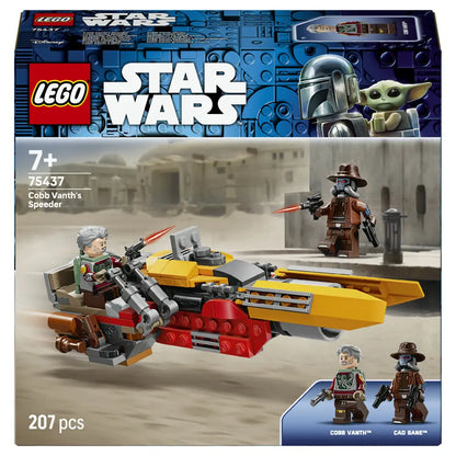 LEGO Star Wars Cobb Vanth's Speeder 75437 Building Toy Set (207 Pieces)