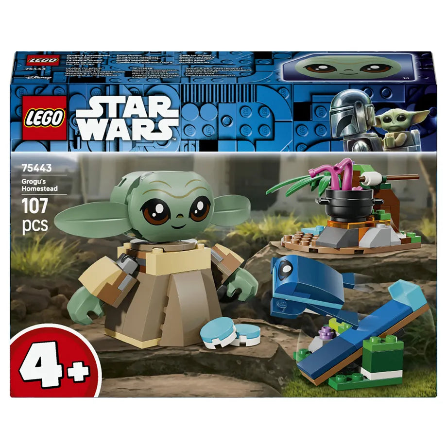 LEGO Star Wars Grogu's Homestead 75443 Building Toy Set (107 Pieces)