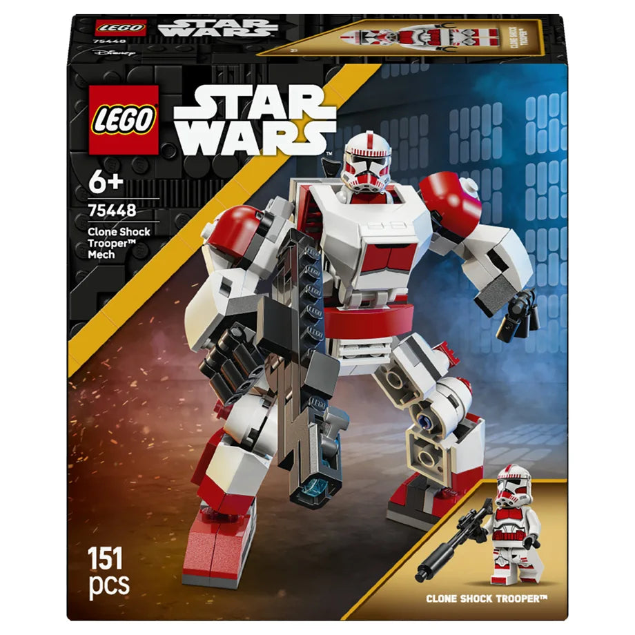 LEGO Star Wars Clone Shock Trooper Mech 75448 Building Toy Set (151 Pieces)
