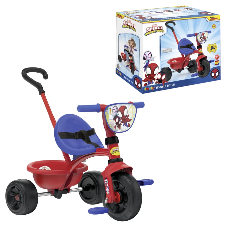 Smoby Spidey Tricycle Be Fun