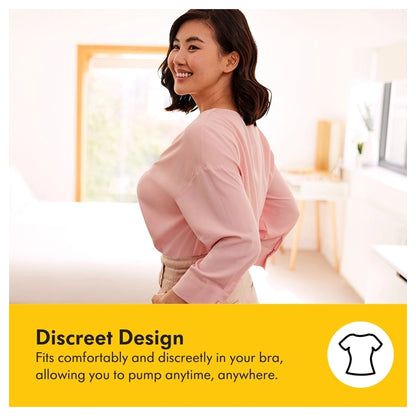 Medela Solo™ Hands-Free Single Electric Breast Pump (Yellow & White)