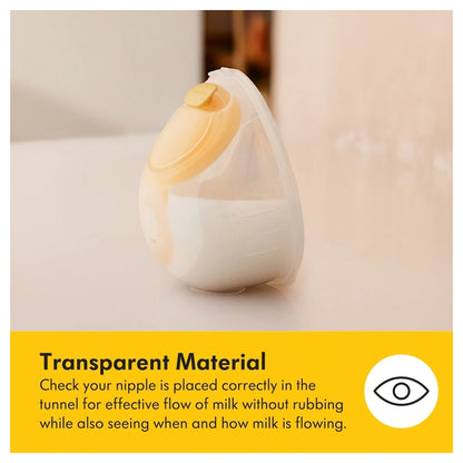 Medela Solo™ Hands-Free Single Electric Breast Pump (Yellow & White)