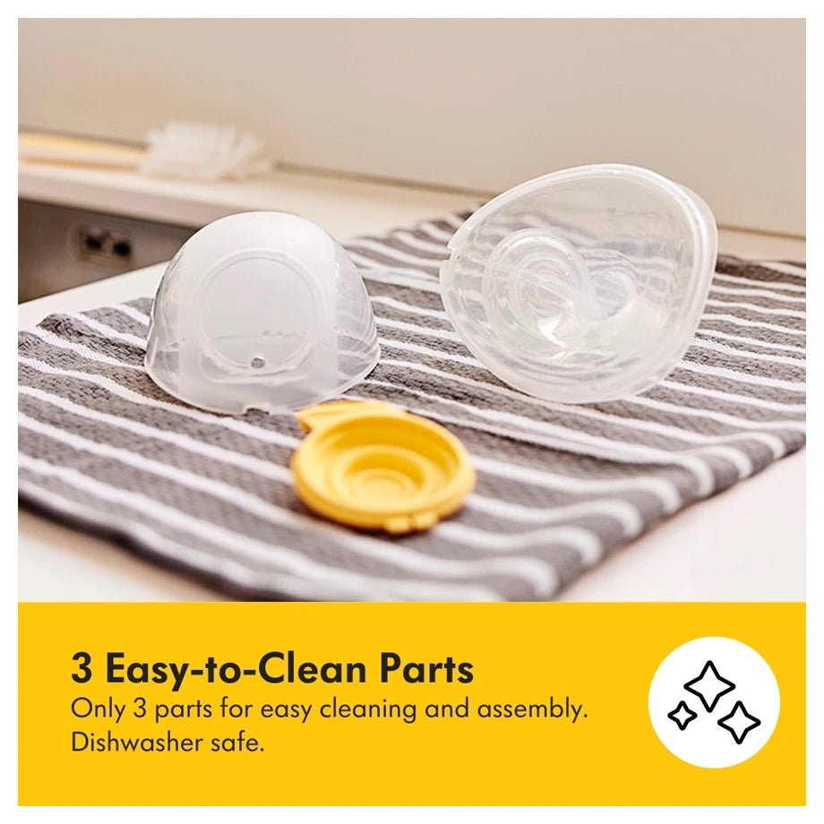 Medela Solo™ Hands-Free Single Electric Breast Pump (Yellow & White)