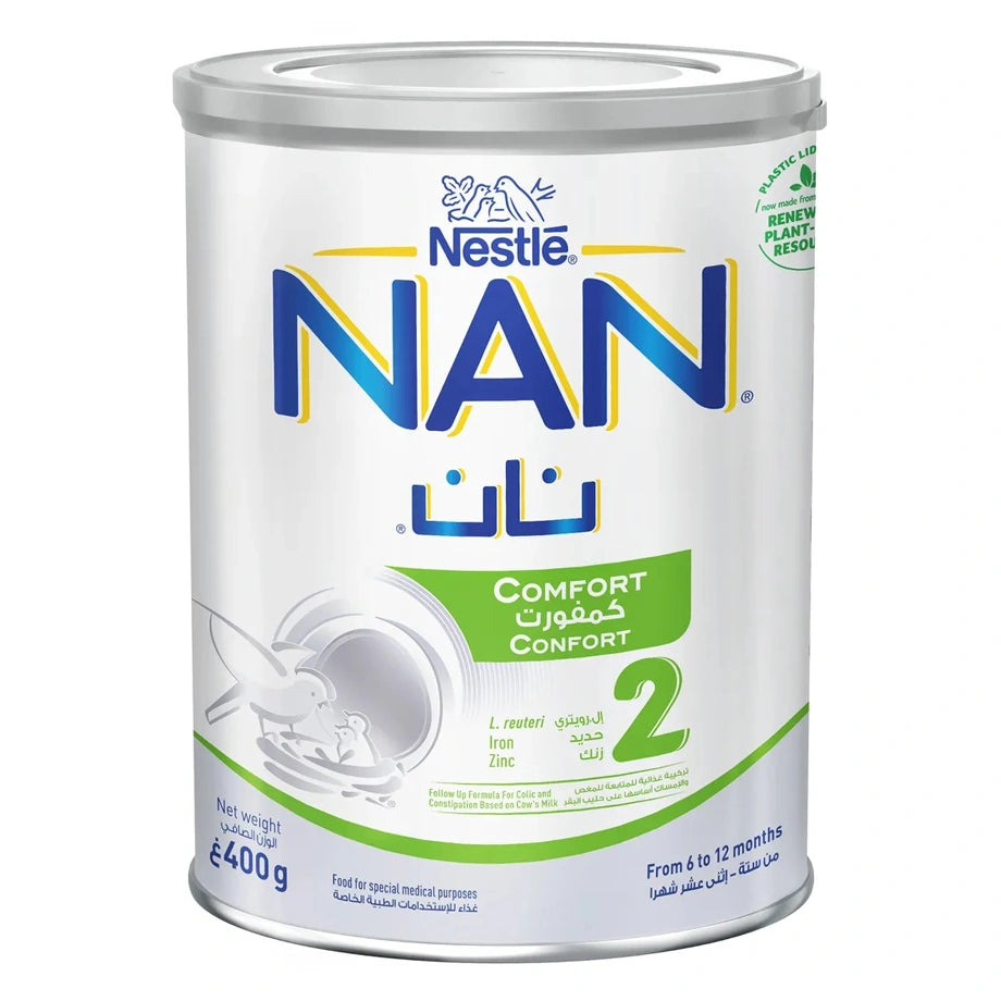 Nestle NAN Comfort 2 Follow-Up Formula Milk Powder 400g