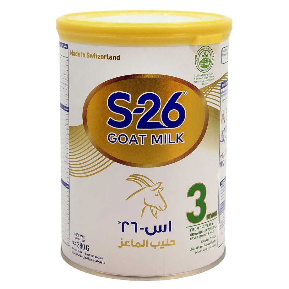 S-26 Goat 3 Growing-Up Formula Milk Powder 380g
