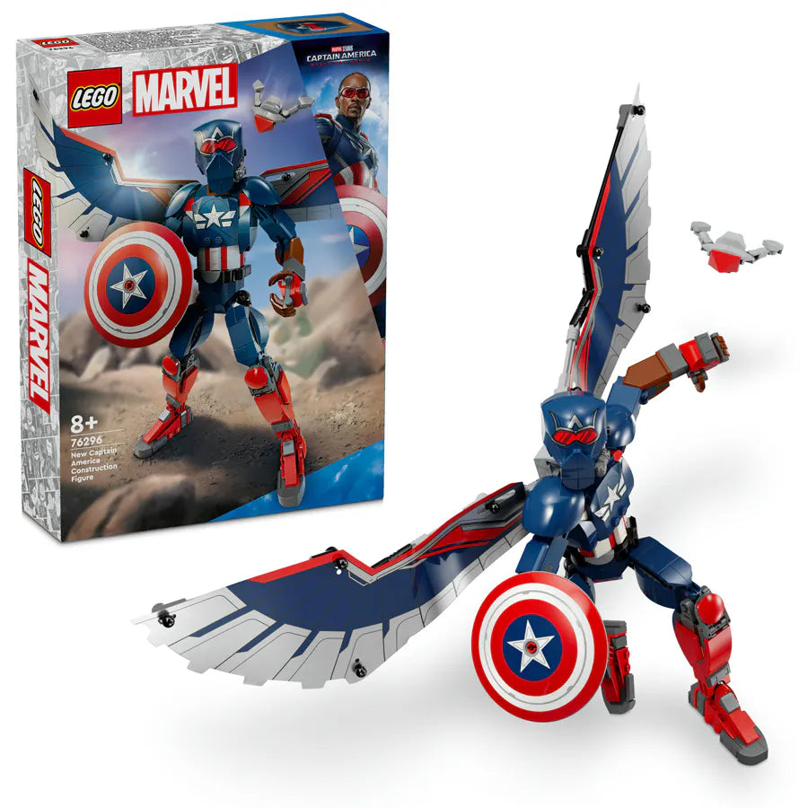 Lego Marvel New Captain America Construction Figure Lego Marvel New Captain America Construction Figure