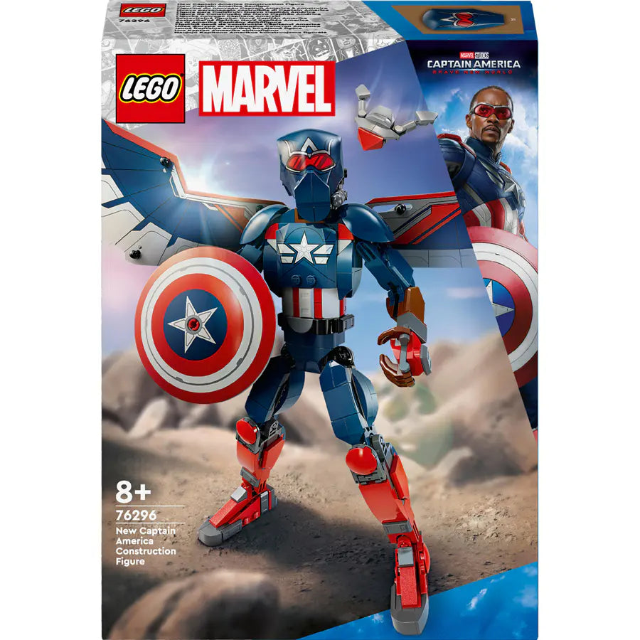 Lego Marvel New Captain America Construction Figure Lego Marvel New Captain America Construction Figure