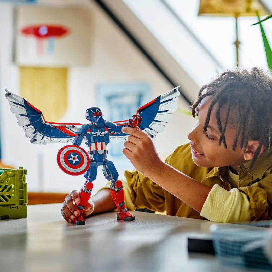 Lego Marvel New Captain America Construction Figure Lego Marvel New Captain America Construction Figure