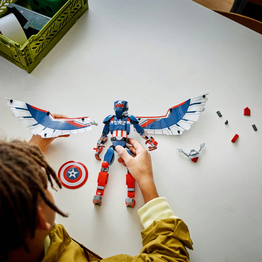 Lego Marvel New Captain America Construction Figure Lego Marvel New Captain America Construction Figure