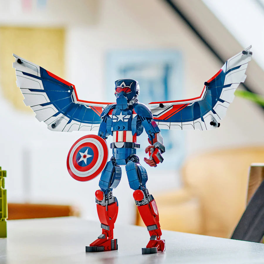 Lego Marvel New Captain America Construction Figure Lego Marvel New Captain America Construction Figure