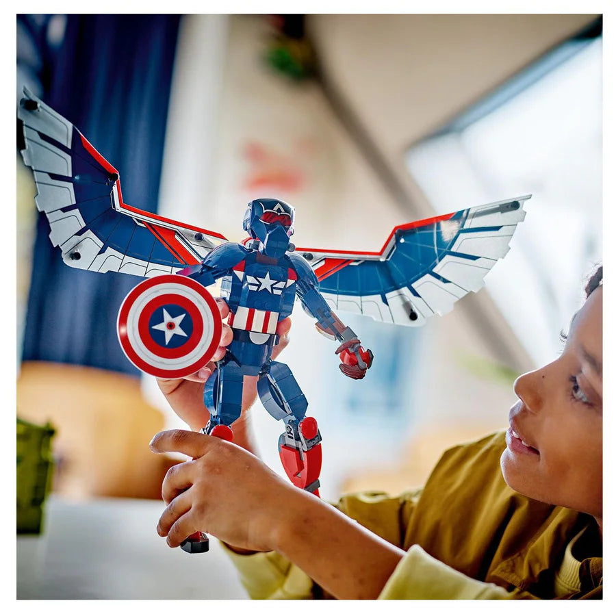 Lego Marvel New Captain America Construction Figure Lego Marvel New Captain America Construction Figure