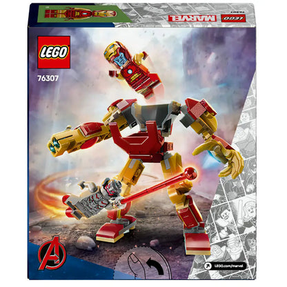 LEGO Marvel Iron Man Mech Vs Ultron Buildable Super Hero Figure Playset