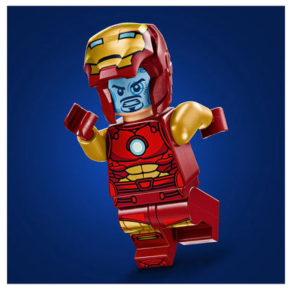 LEGO Marvel Iron Man Mech Vs Ultron Buildable Super Hero Figure Playset