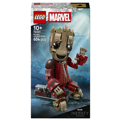 LEGO Marvel Ravager Jumpsuit Groot 76341 Building Toy Set (604 Pieces)