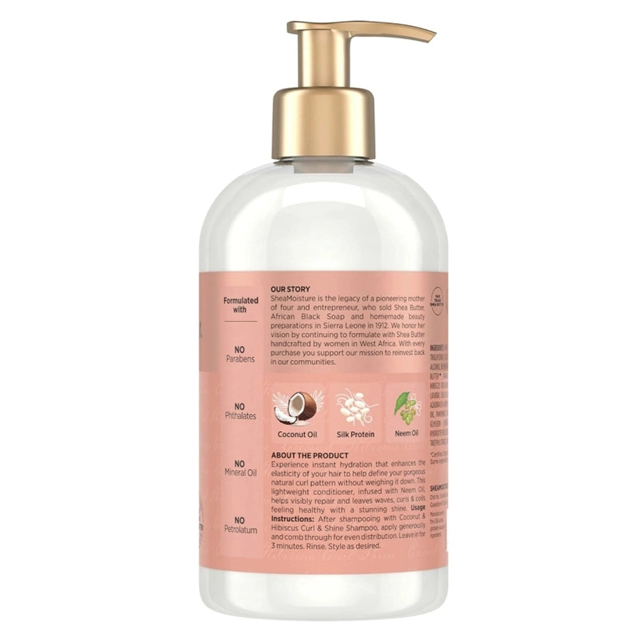 Shea Moisture Coconut & Hibiscus Hair Care Duo (2pcs)