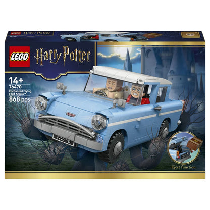 LEGO Harry Potter Enchanted Flying Ford Anglia 76470 Building Toy Set (868 Pieces)