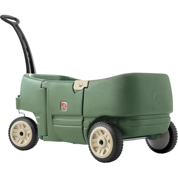 Step2 Wagon For Two Plus (Willow Green)