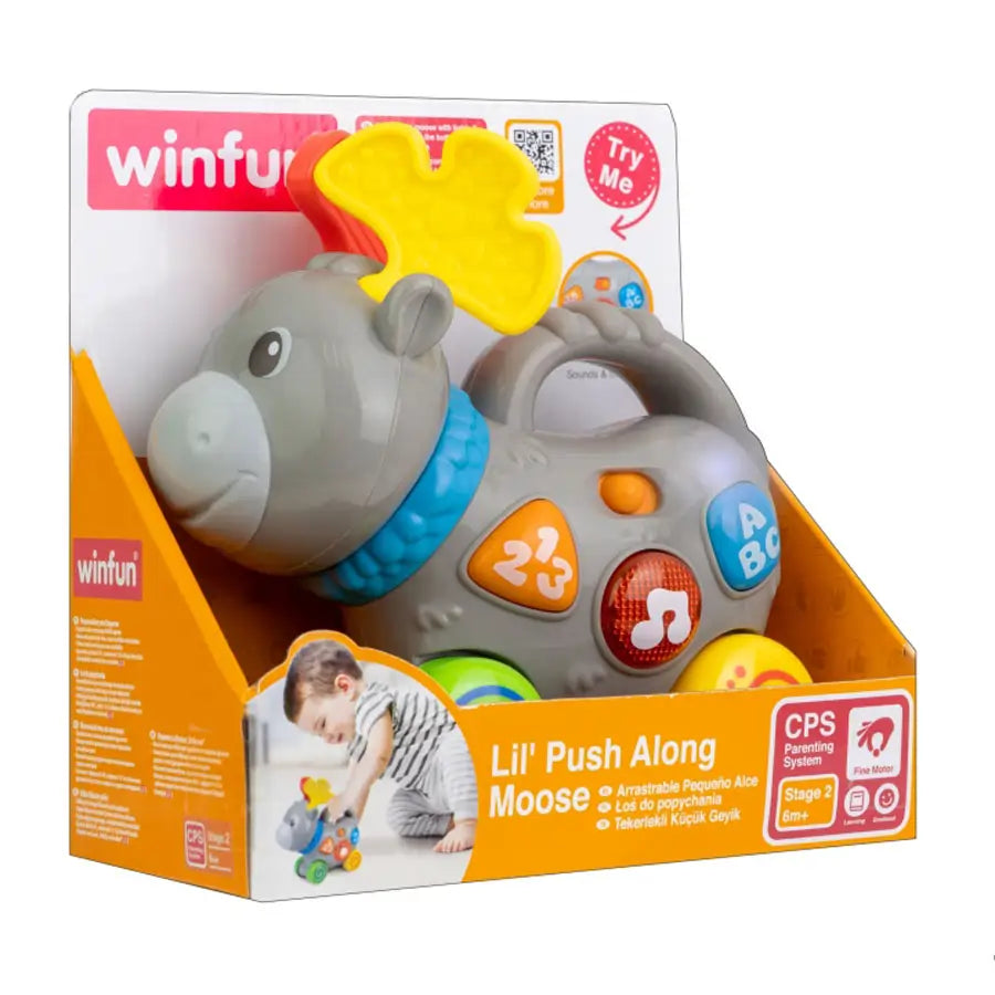Winfun Lil' Push Along Moose Winfun Lil' Push Along Moose