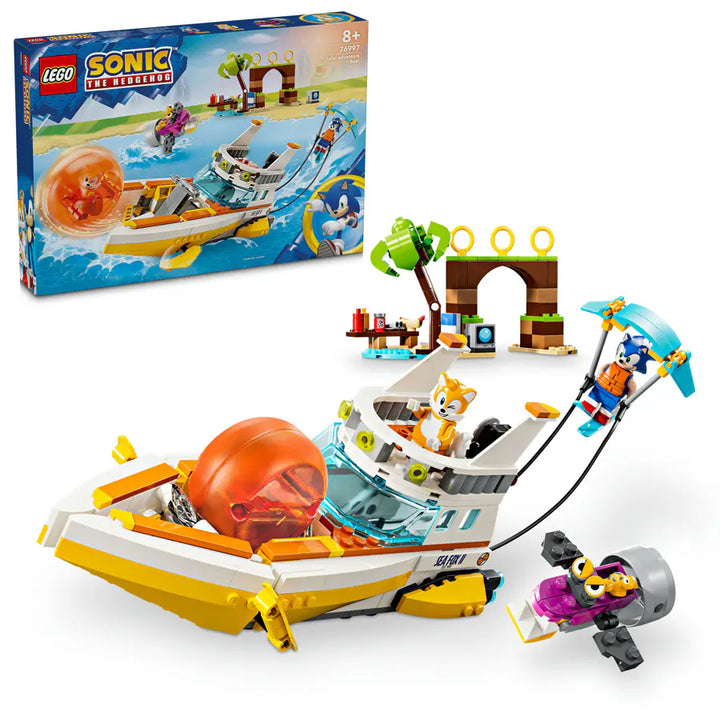 Lego Sonic The Hedgehog Tails Adventure Boat Toy