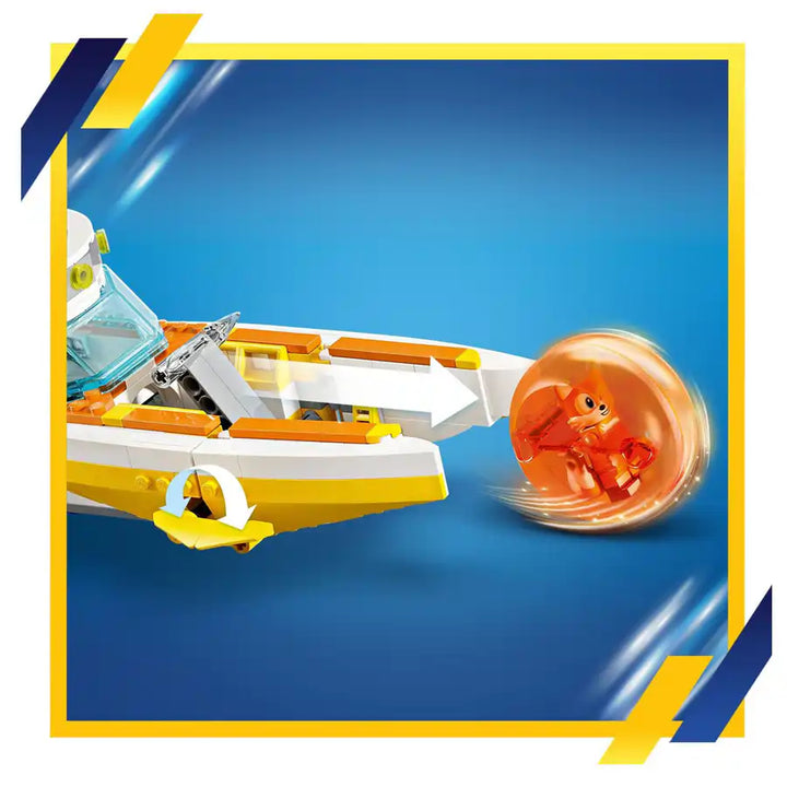 Lego Sonic The Hedgehog Tails Adventure Boat Toy
