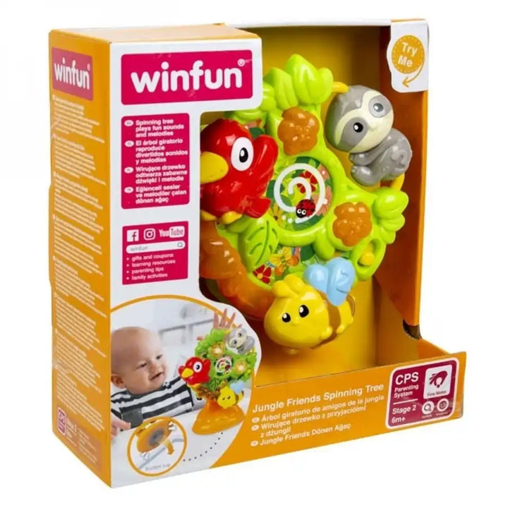 Winfun Jungle Friends Spinning Tree