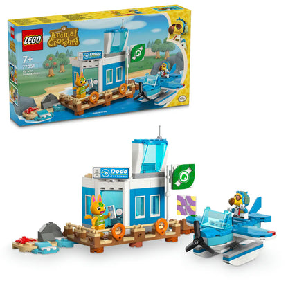 Lego Animal Crossing Fly With Dodo Airlines Airport Toy