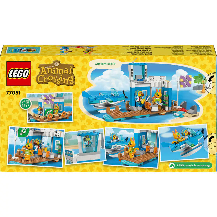 LEGO Animal Crossing Fly With Dodo Airlines Airport Toy