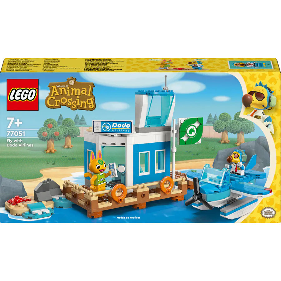 Lego Animal Crossing Fly With Dodo Airlines Airport Toy