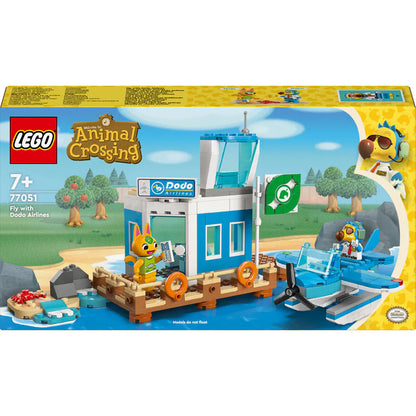 Lego Animal Crossing Fly With Dodo Airlines Airport Toy