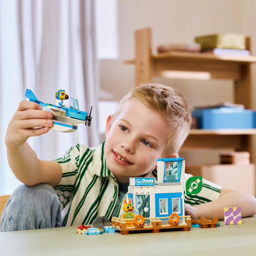 Lego Animal Crossing Fly With Dodo Airlines Airport Toy