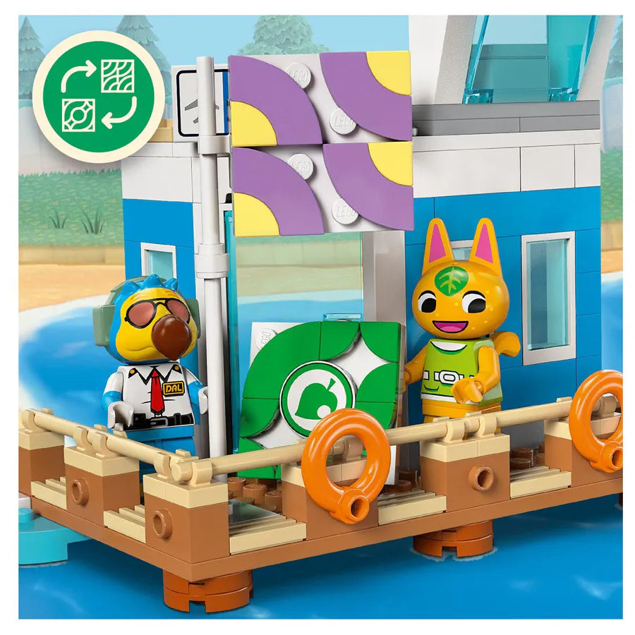 Lego Animal Crossing Fly With Dodo Airlines Airport Toy