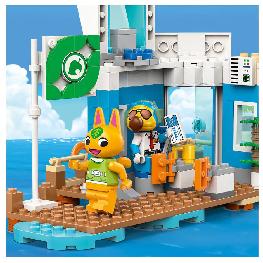 Lego Animal Crossing Fly With Dodo Airlines Airport Toy