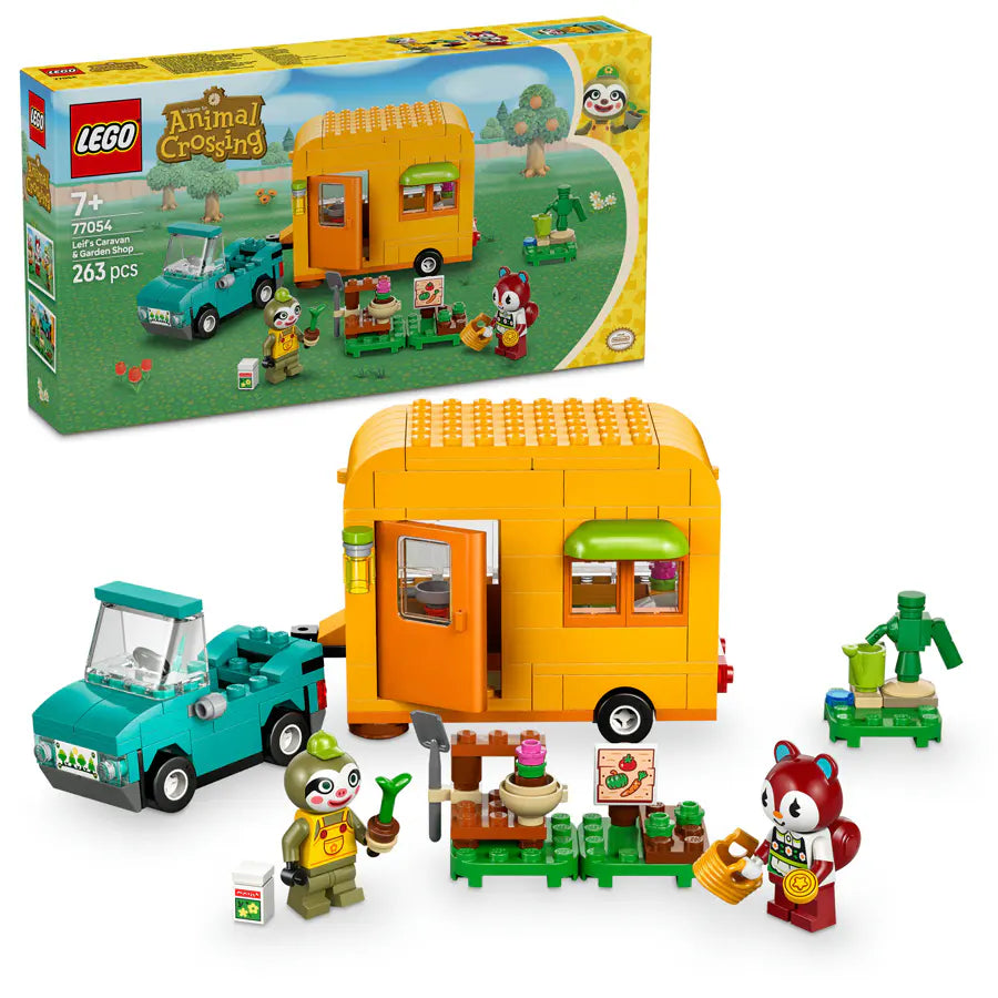 Lego Animal Crossing Leif’s Caravan & Garden Shop Building Kit