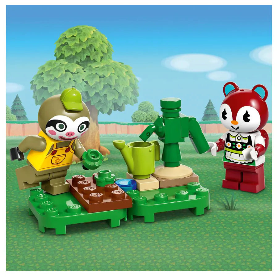 LEGO Animal Crossing Leif’s Caravan & Garden Shop Building Kit