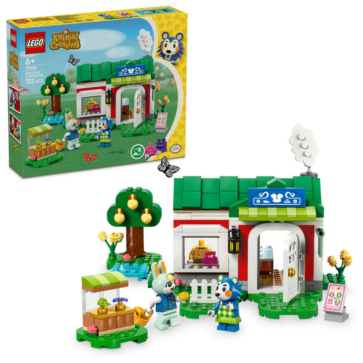 Lego Animal Crossing Able Sisters Clothing Shop Role-Play Building Kit